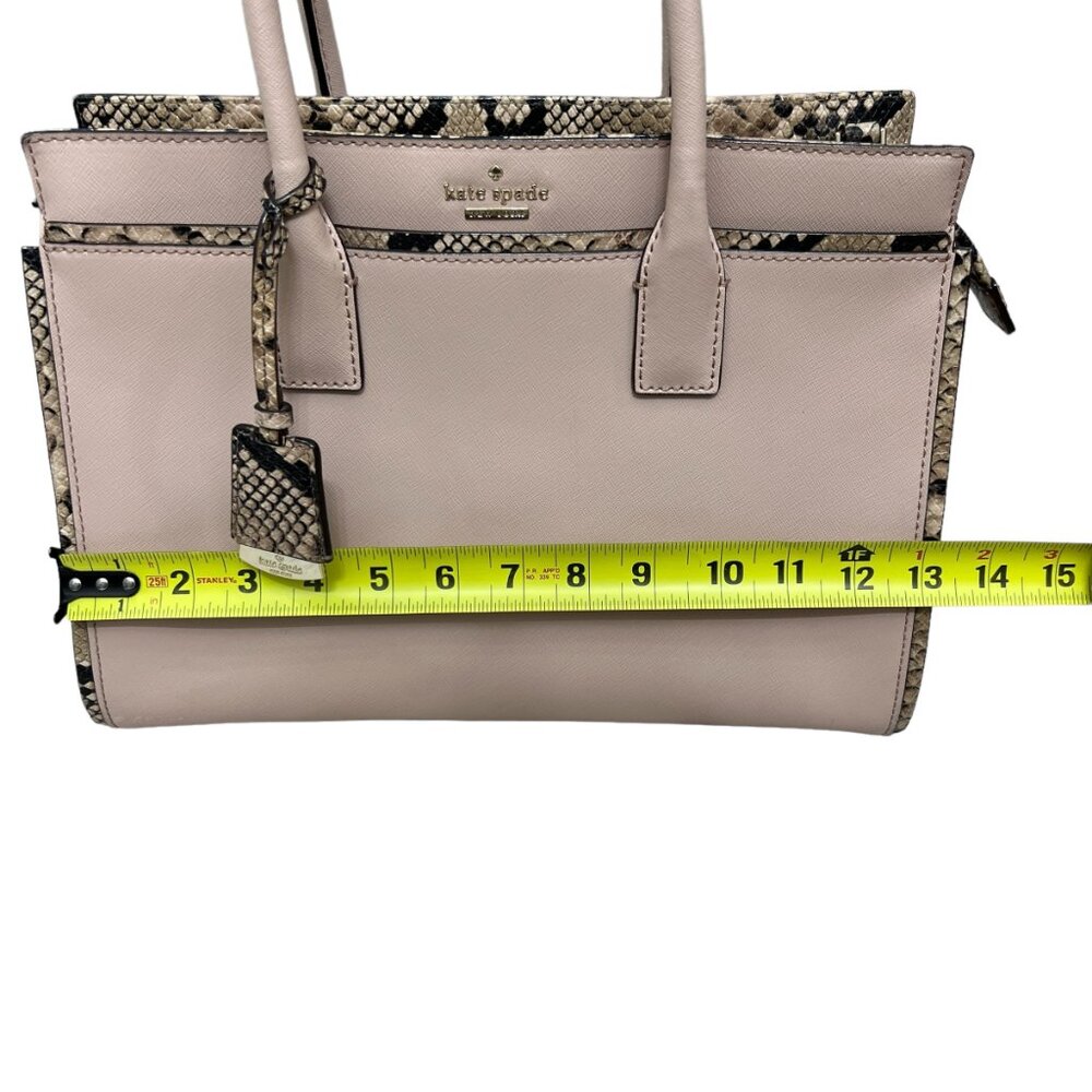Kate Spade New York Cameron Street Luxe Candace Satchel - Picture 10 of 16